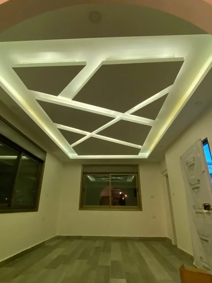 Wood Matrix Lighting Ceiling